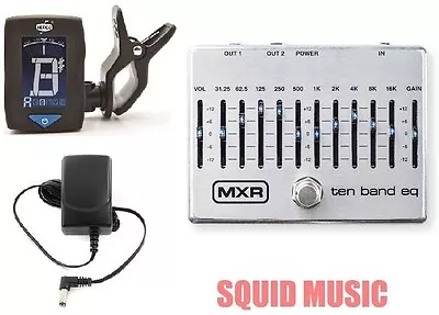 MXR Dunlop Ten Band Graphic EQ Pedal M108S M-108S 10 BAND ( FREE DUNLOP TUNER ) • $149.99