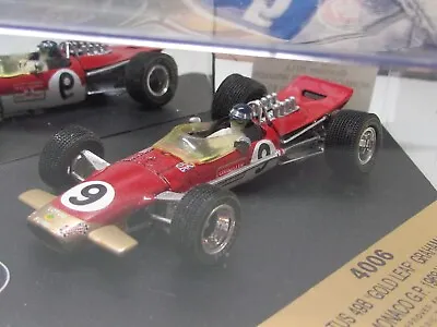 Quartzo F1 - 1968 Lotus Ford 49b - Graham Hill -  1:43 Scale Model Car 4006 • £21.99