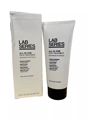 Lab Series All-in-One Face Treatment For Men Full Size 3.4 Oz /100 Ml Damage Box • $24.27