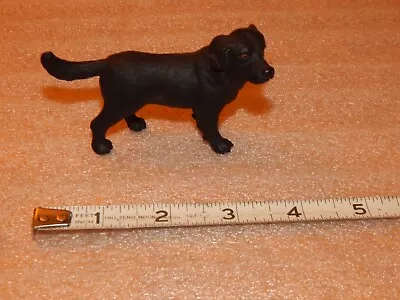 Vintage 2001 Schleich Black Lab ~ Labrador Retriever Dog Animal Figure 16327 • $6.99