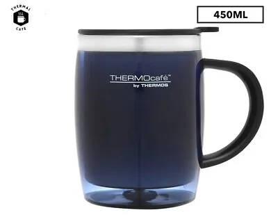 Stainless Steel Desk Mug Travel Mug Insulated Thermos Mug Tea Coffee Thermal Cup • $23.99