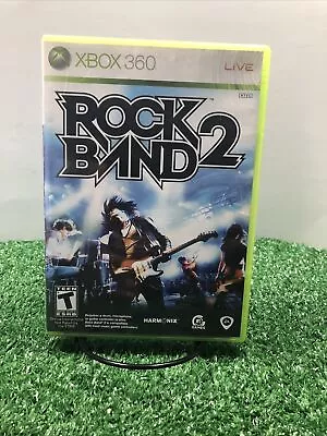 Rock Band 2 (Microsoft Xbox 360 2008) W/ Manual CIB • $0.99