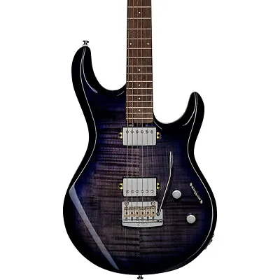 Sterling By Music Man Luke Flame Maple Electric Guitar Blueberry Burst • $779.99