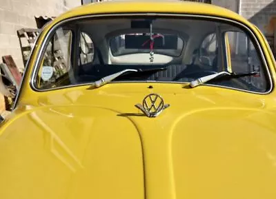 $59 • Buy Volkswagen VW Bug Beetle Hood Emblem Badge T1 VW Ornament VW Emblem  