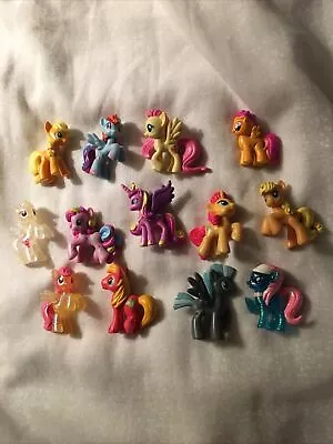 My Little Pony Blind Bag Mini Figure Lot Cadance Fluttershy Applejack Thunder • $16