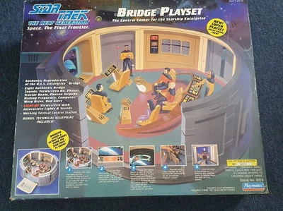 £450 • Buy Star Trek Enterprise D Electronic Bridge Set Playmates RARE
