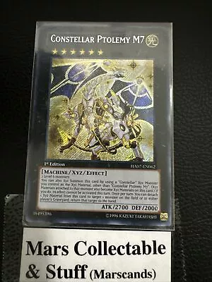 Yugioh Constellar Ptolemy M7 HA07-EN062 Secret Rare 1st Ed NM • $8.99