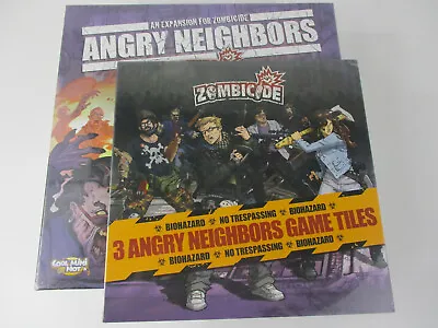 $118.47 • Buy Zombicide ANGRY NEIGHBORS EXPANSION & GAME TILES CMON Sealed New!!