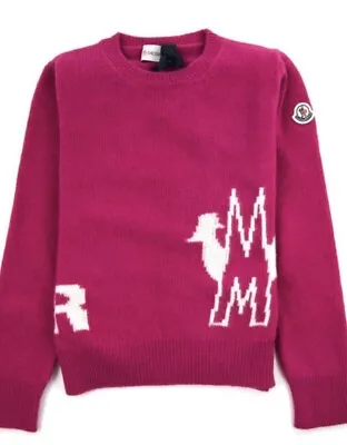 Moncler Girls 12 Pink Magila Sweater • $150