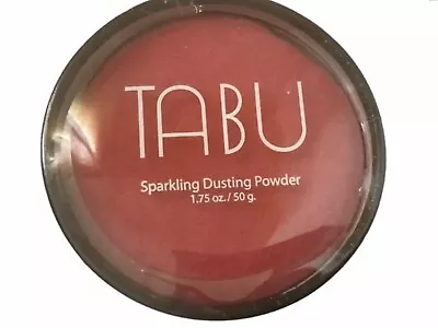 Vintage Tabu Dusting Sparkling Powder 1.74 Oz By Dana Classic Fragrance • £25.96