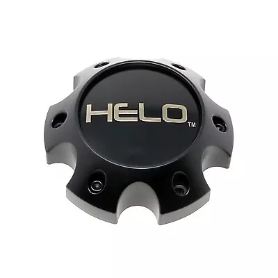 1079L145HE1SBDC / Helo Satin Black 6-Lug Bolt-On Center Cap • $28.25