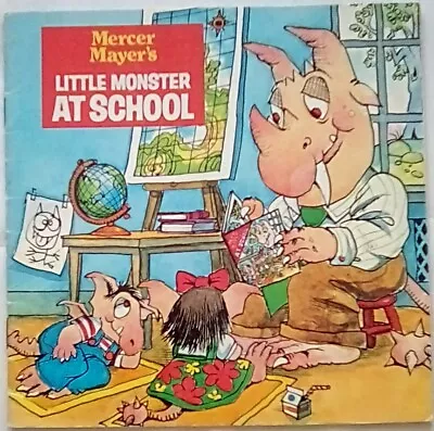 Little Monster At School By Mercer Mayer (1990 Paperback) • $8.99