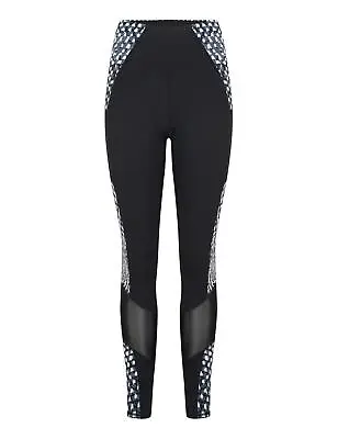 Pour Moi Energy Sports Legging 97100 High Waist Mesh Panels Womens Sportswear • £16