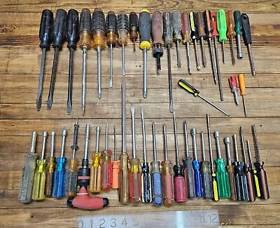 VINTAGE Tools Heavy Duty SCREWDRIVERS Lot • Automotive & MECHANICS TOOLS ☆ USA • $2.25