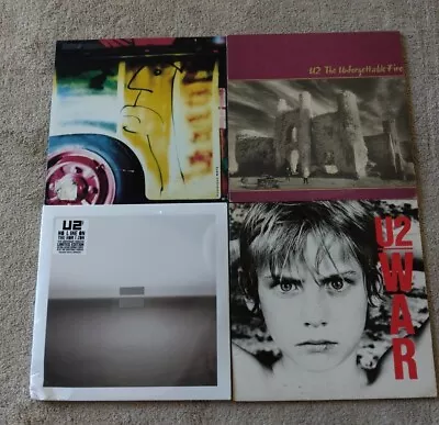 U2 Lp Lot No Line On The Horizon Sealed War Unforgettable Fire Mysterious Ways • $5.50