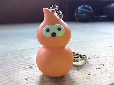 Keyring Zingy Handmade EDF Flame Orange Blob Man Mother's Day Gift • £4.99