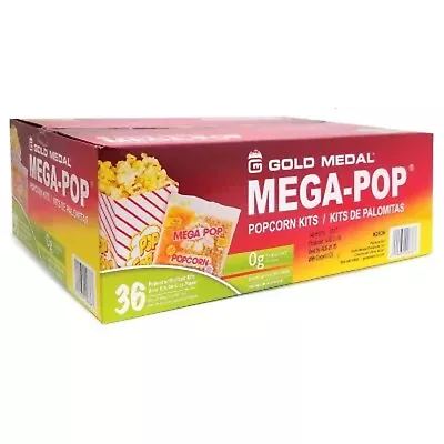 Gold Medal Mega Pop Popcorn Kit (6 Oz. Kit 36 Ct.) • $69.84