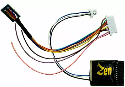 DCC Concepts ~ Zen Black Motor Decoder ~ 21 Pin & 8 Pin Harness ~ DCD-ZN218.6 • $29.82