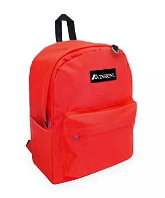  Classic Laptop Backpack W/Side Pocket One Size Red • $30.22