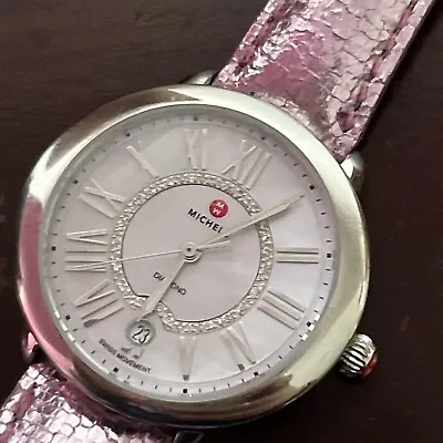 Michele Serein Diamond Watch • $500
