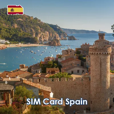 Data SIM Card Spain - 3GB • $15.99