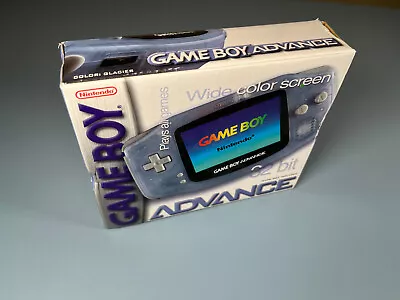 Game Boy Advance Nintendo Glacier Console Complete In Box • $179.99