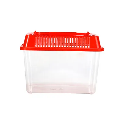 Mini Fish Tank Gallon Fish Bowl Small Aquarium Tank Container Goldfish Travel • $8.07