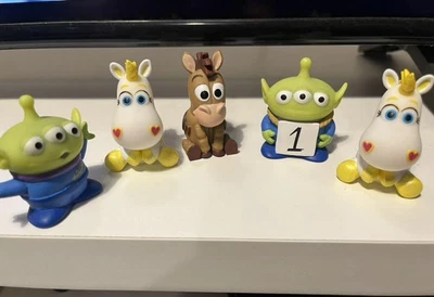 £60.40 • Buy Toy Story Finger Puppet Aliens Bullseye Butter Cup Goods Lot Of 5 K1312