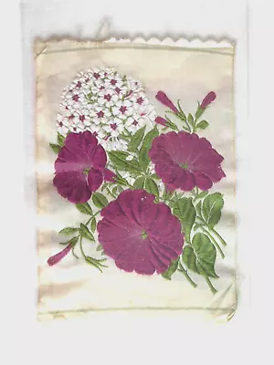 Kensitas Silk Cigarette Cards -  Postcard Series; Flowers  No 25 Petunia/phlox • £3.99