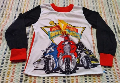 $14.99 • Buy Sabans Mighty Mophin Power Rangers Kids Pajamas Shirt