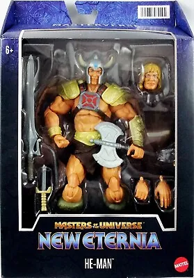 Masters Of The Universe Masterverse New Eternia 7  VIKING HE-MAN Figure HDR37 • $24.99