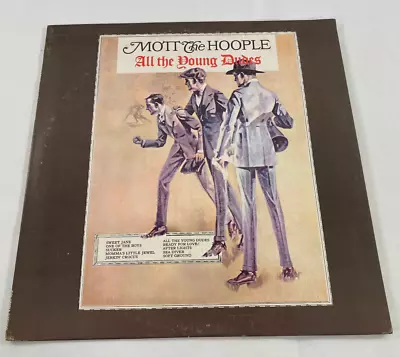 LP Mott The Hoople All The Young Dudes KC 31750 (NM Vinyl) • $25