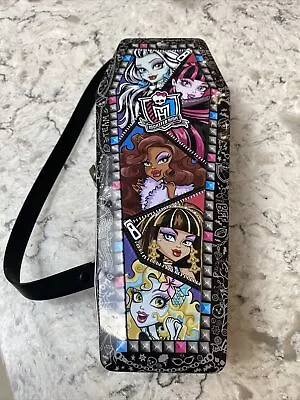 Monster High First Wave Carry Case Handbag Coffin Tin 2014 • £12