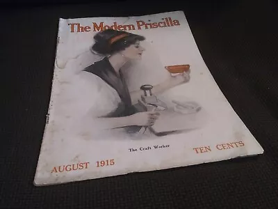 The Modern Priscilla August 1915 Coca-Cola Ad • $9.99