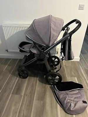 Babystyle Oyster 3 Pram Pushchair Bundle Lavender Lilac • £372.99