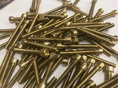 YAMAHA VSTAR 1100 BRASS ENGINE ALLEN BOLT KIT Chopper Bobber Star V-star Xvs • $152.24