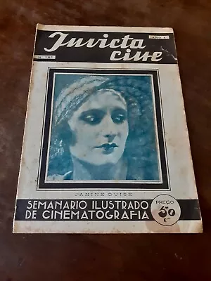 Janine Guise 1932 Cinema Movie Invicta Cine Magazine Carmen Miranda Anita Page   • $55