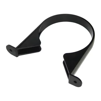 £4.99 • Buy Floplast Replacement 110mm Pipe Clips Soil Pipe Clips Black Free Delivery 2 Pack