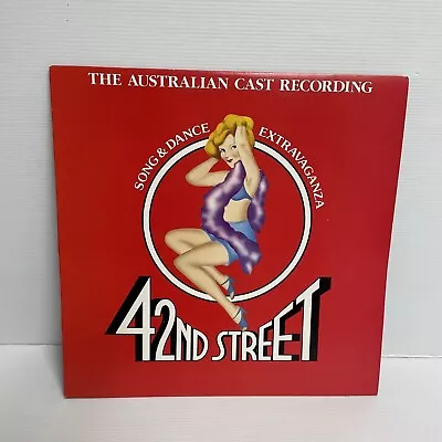 42nd Street Australian Cast Vinyl LP Record 1989 AUS RCA Red Seal VRL1 0812 • $12.81