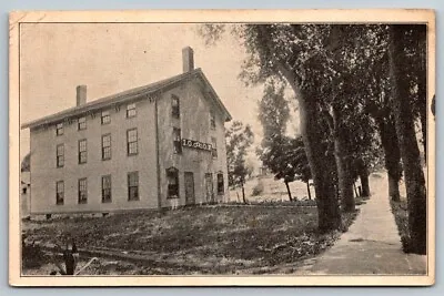 Vintage Vermont Postcard - Milton Lodge No. 67  1914 • $9.50