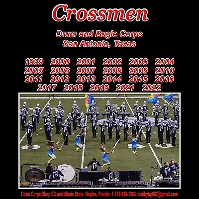 Crossmen   1999-2022  QUAD  4 CD   Drum Corps CD • $39.99