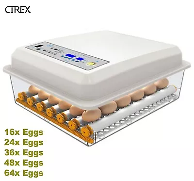 Egg Incubator Fully Automatic Digital Led Turning Chicken Eggs Poultry • $99.95