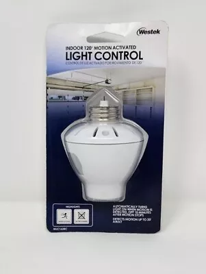 Westek Indoor Motion-Sensing Light Control White (MLC162BC) New Sealed  • $8