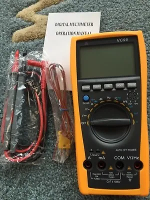 1 New LDB Multimeter W/CapacitanceTemperature Frequency VC99 Ship From USA • $45