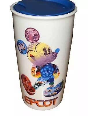 Starbucks Disney Parks Epcot Mickey Mouse Ceramic Tumbler Coffee Mug 2017 • $34.95