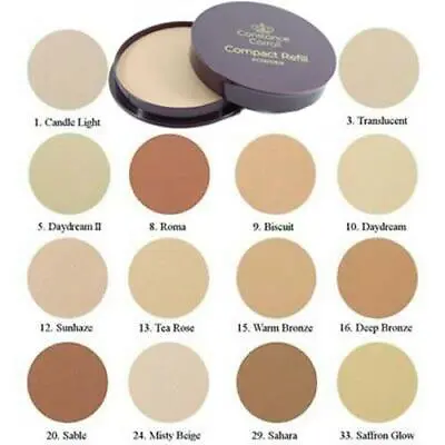 £3.09 • Buy Constance Carroll / CCUK Compact Pressed Face Powder Make Up