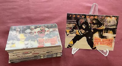 1995-96 Pinnacle McDonald’s Hockey Complete 41-Card Set (HullLindrosJagr) • $13.99