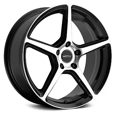Motiv 433MB BLADE Wheel 18x7.5 (40 5x114.3 73.1) Black Single Rim • $213.13