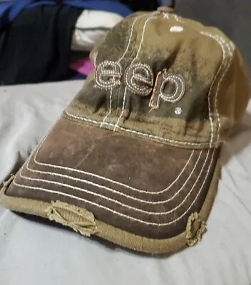 Vintage Jeep Stonewashed Cap • $10.50