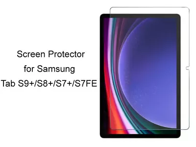 Samsung Galaxy Tab S9+  12.4   X810 X816B Clear Screen Protector Guard Film • $6.65